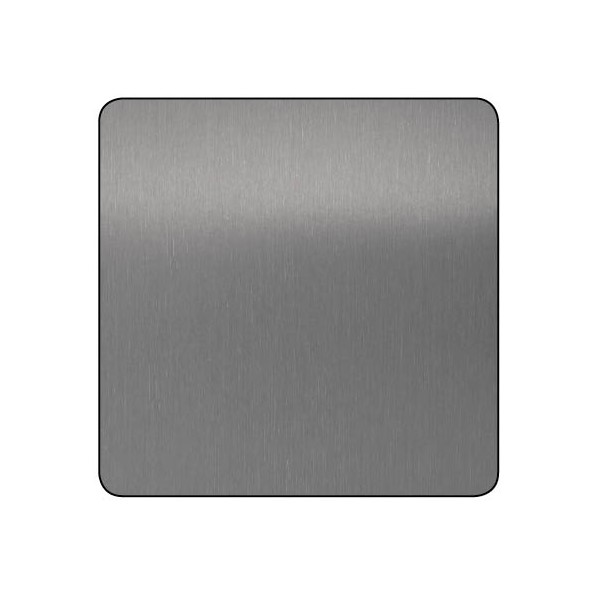 Smooth Raw Steel Panel - 500mm x 250mm x 0.6mm