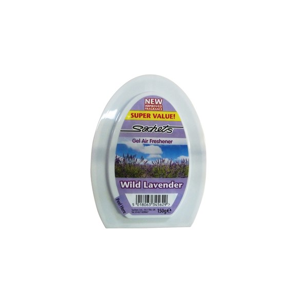 Sachets Stand-up Gel Air Fresheners - Wild Lavender