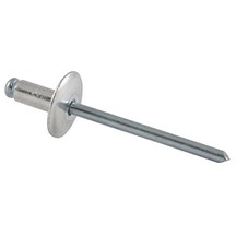 Steel Pop Rivet - Large Flange