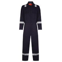 Alsi MC21 Inherent FR Coverall (Made with Phoenix Taped) - Navy - Small