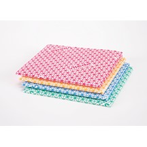 Vileda Mediumweight Cloths Blue/Green/Red/Yellow - Blue