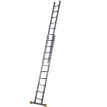 Werner Box Section Extension Ladder - 2 Section - Working Height: 5.5m