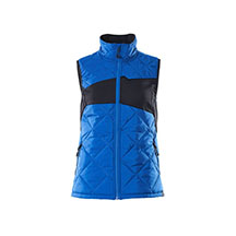 Women's Mascot Accelerate Theremal Gilet - Azure Blue/Dark Navy - Medium