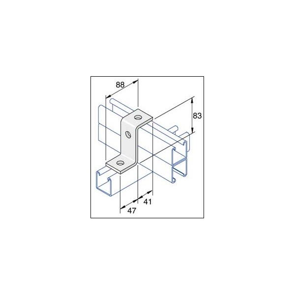 Deep Z Bracket 3 Hole