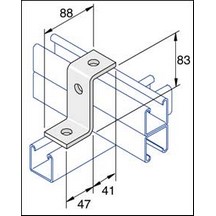 Deep Z Bracket 3 Hole
