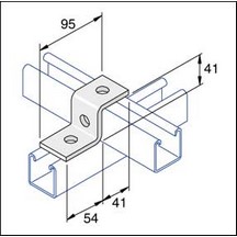 Z Shaped Bracket 3 Hole