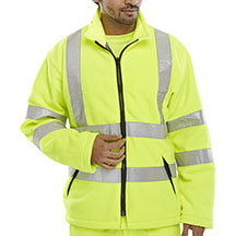 Beeswift Carnoustie Hi-Vis Fleece - Yellow - Sellafield - S