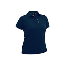 Bisley Womens Polo Shirt - Navy - Size 8