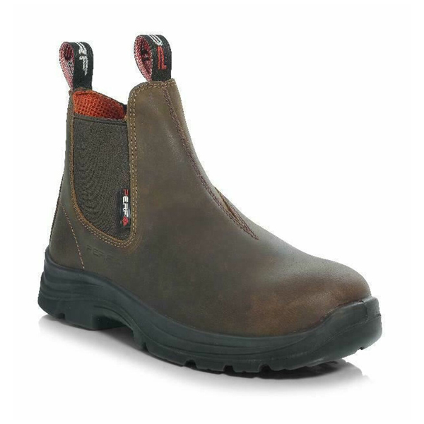 Brandon Pro Dealer Safety Boot - Brown - 12
