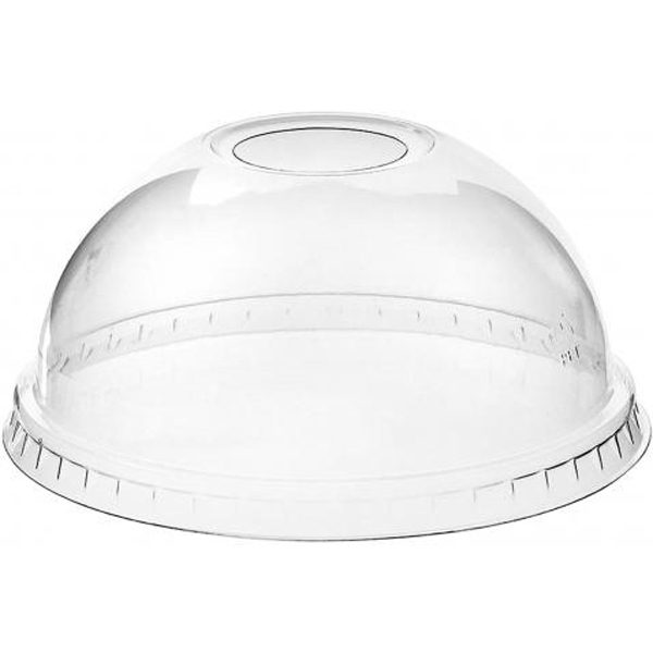 Domed Lid With Straw Hole