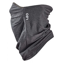 Leo EcoViz Viroblock 3-Layer Snood - Grey