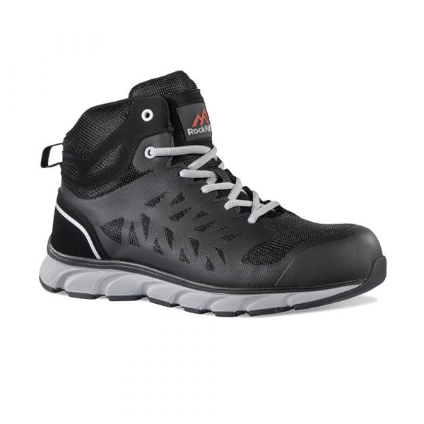Rock Fall Bantam Safety Boot - Black - 7
