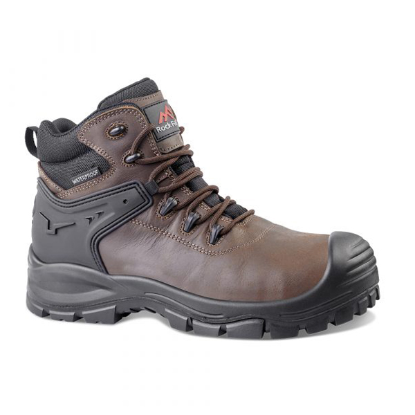 Rock Fall Herd Safety Boot - Brown - 11
