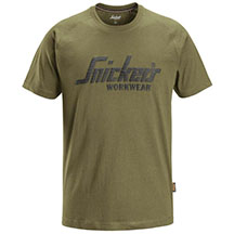 Snickers Logo T-Shirt - Green - Small