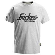 Snickers Logo T-Shirt - Grey - Small