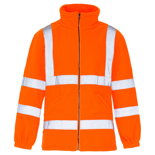 Supertouch Hi-Vis Fleece - Orange - Small
