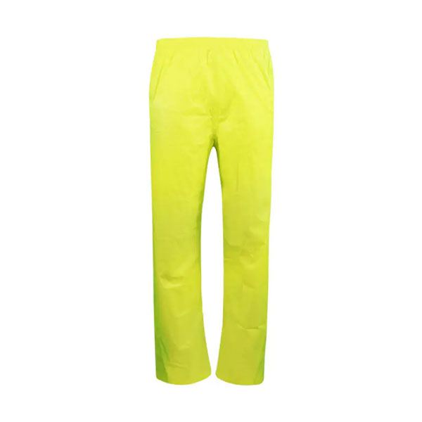 Warrior Poly/PVC Trousers - Yellow - X/Large