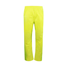 Warrior Poly/PVC Trousers - Yellow - X/Large