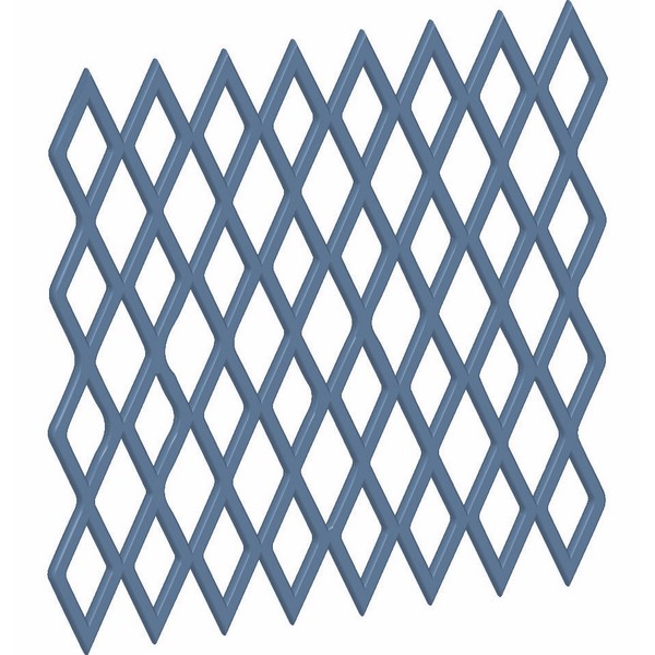 Galvanised Expanded Metal - LW: 33.53mm SW: 12.45mm BS405 Strand Width: 2.34mm Thickness: 1.14mm