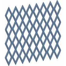 Expanded Metal - LW: 23.11mm SW: 5.84mm BS405 Strand Width: 3.2mm Thickness: 1.52mm