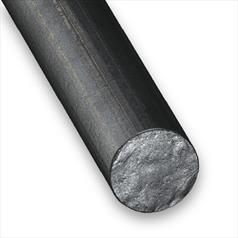 Varnished Hot Rolled Round Rod - 8mm x 1m