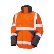 Leo Bickington Hi-Vis Bomber - Orange - CW Branded - Small