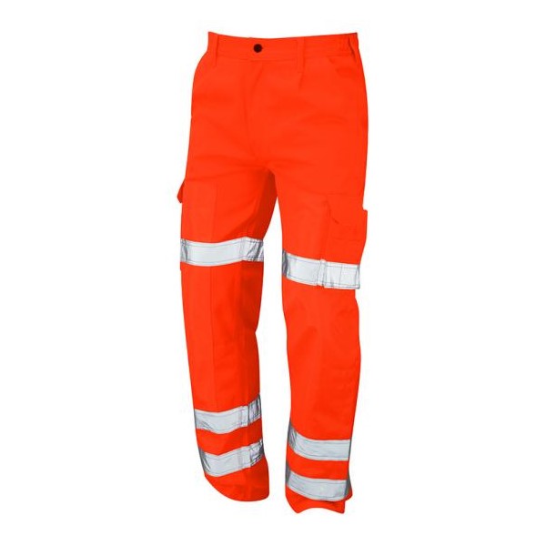 Orn Hi-Vis Ballistic Trouser - Orange  - 28"  - Regular