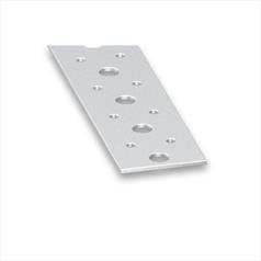 Varnished Galv Perforated Flat 1M