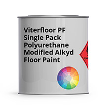 Viterfloor PF Single Pack Polyurethane Modified Alkyd Floor Paint - 1 Litre