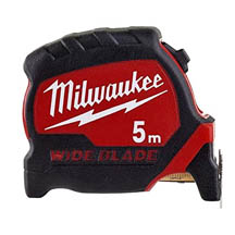 Milwaukee Premium Wide Blade Tape Measure - 8m