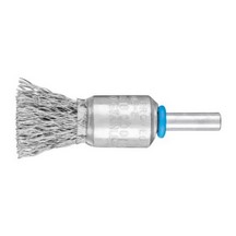 PFERD Shank-Mounted Wire End Brush - Crimped - 10mm