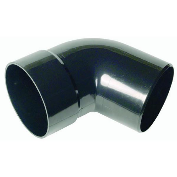 112.5º Offset Bend - 110mm - Bottom Offset Bend - Black