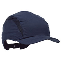 3M First Base Safety Baseball Cap - Reduced Peak - Navy