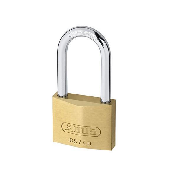 Abus 65 Series Brass Padlocks - Long Shackle - 63mm