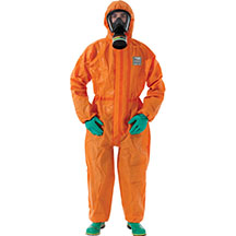 Alphatec 5000 Ultrasonically Welded & Taped Coverall - Orange - Small