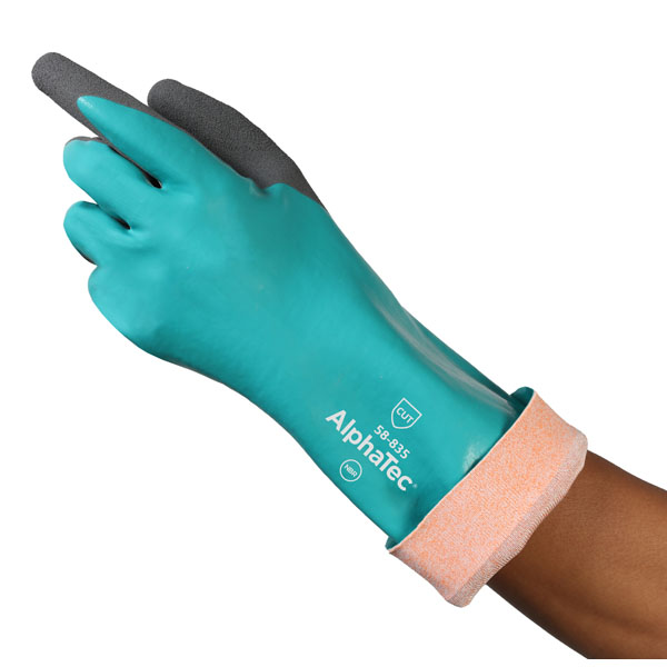 Alphatec 58-835 Cut F & Chemical Gauntlet - Large (9)