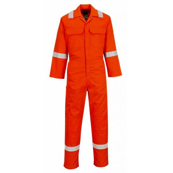 Portwest Bizweld FR Coverall - Orange  - Small