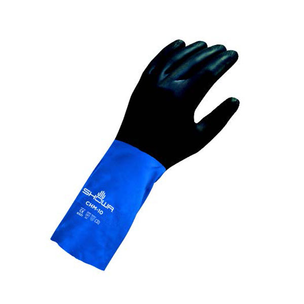 Showa CHM Latex/Neoprene Gauntlet  - Small (7)