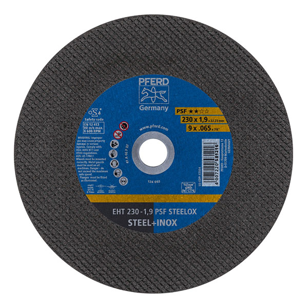 PFERD STEELOX Cutting Discs - EHT PSF - 230mm - 1.9mm