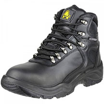 Ambler Waterproof Safety Boot - Black - 6