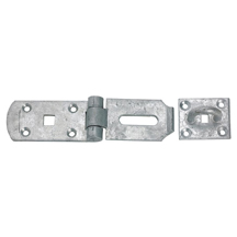 Heavy Hasp and Staple - 8" Galv