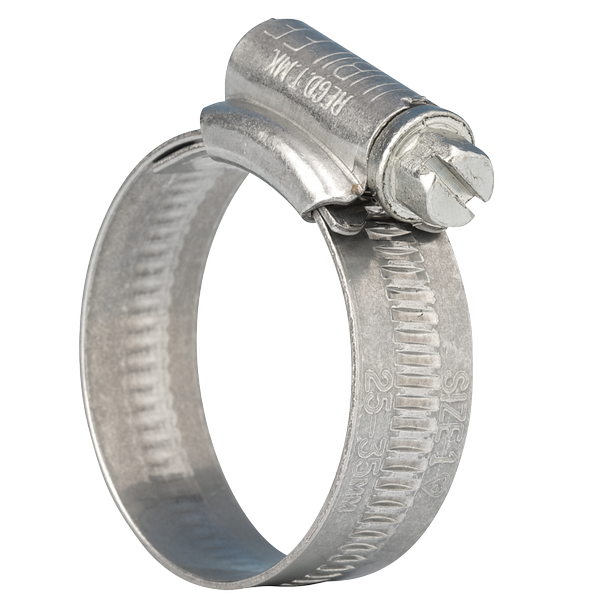 BZP Hose Clip - 32-45mm (1M)