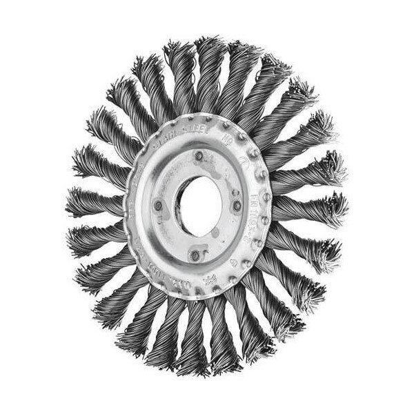 PFERD Wire Wheel Brush - Knotted - 115mm - Steel