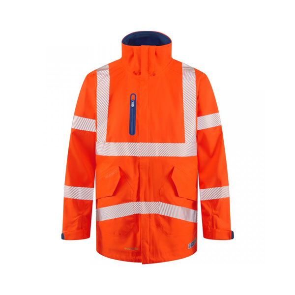 Leo LTEC Marisco Hi-Vis Anorak - Orange - Small