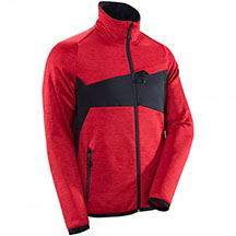 Mascot Accelerate Fleece Jumper - Red/Black - Medium