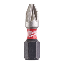 Milwaukee Impact Screwdriver Bit - Pack of 2 - PZ2 - 25mm