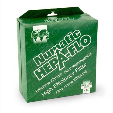 Numatic NVM-2BH HepaFlo Filter Bags - Pack of 10