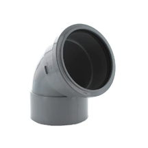 112.5� Offset Bend - 110mm - Top Offset Bend - Black