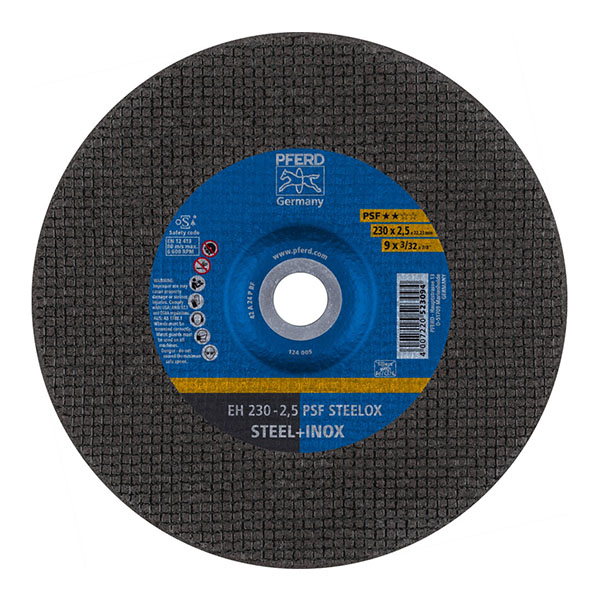 PFERD STEELOX Cutting Discs - EH PSF - 100mm - 2.4mm