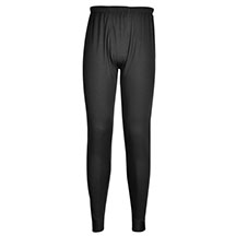 Portwest Thermal Base Layer Bottom - Black - Small